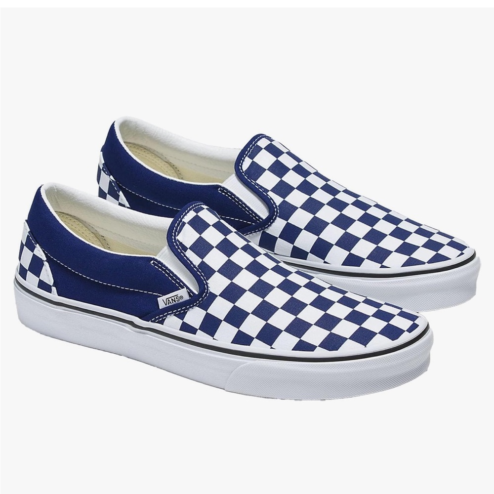 Vans Unisex Adult Classic Slip-On Color Thoery Checkerboard Shoe